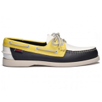 NAVY YELLOW WHITE